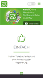 Mobile Screenshot of myeasygo.de