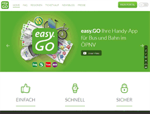 Tablet Screenshot of myeasygo.de